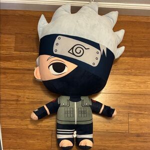Naruto 29”  Kakashi Hatake, Anime Character Plush Bed, pillow size stuffy toy